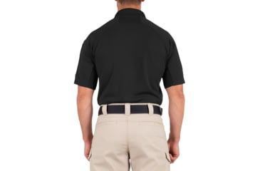 Image of First Tactical Performance Short Sleeve Polo - Mens, Tall, Black, 6XL, 112509-019-6XL-T