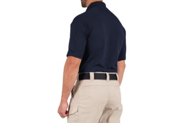 Image of First Tactical Performance Short Sleeve Polo - Mens, Tall, Midnight Navy, 6XL, 112509-729-6XL-T