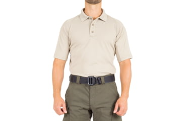 Image of First Tactical Performance Short Sleeve Polo - Mens, Tall, Silver Tan, 6XL, 112509-065-6XL-T