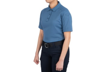 Image of First Tactical Performance Short Sleeve Polo - Womens, French Blue, Large, 122509-484-L