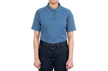 Image of First Tactical Performance Short Sleeve Polo - Womens, French Blue, Large, 122509-484-L