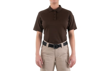 Image of First Tactical Performance Short Sleeve Polo - Womens, Kodiak Brown, 3XL, 122509-182-3XL