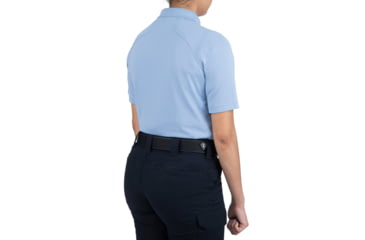 Image of First Tactical Performance Short Sleeve Polo - Womens, Medium Blue, Large, 122509-781-L