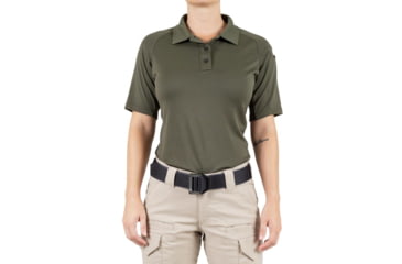 Image of First Tactical Performance Short Sleeve Polo - Womens, OD Green, Extra Small, 122509-830-XS