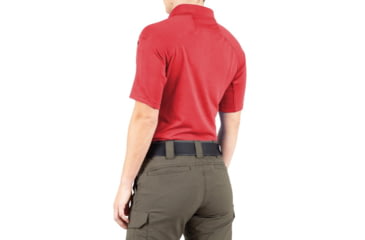 Image of First Tactical Performance Short Sleeve Polo - Womens, Red, Extra Large, 122509-400-XL