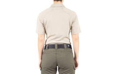 Image of First Tactical Performance Short Sleeve Polo - Womens, Silver Tan, Small, 122509-065-S