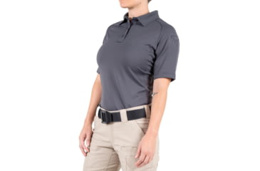 Image of First Tactical Performance Short Sleeve Polo - Womens, Wolf Grey, 2XL, 122509-036-XXL