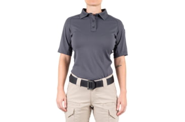 Image of First Tactical Performance Short Sleeve Polo - Womens, Wolf Grey, 2XL, 122509-036-XXL