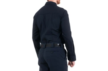 Image of First Tactical Pro Duty Unifrom Long Sleeve Shirt - Mens, Short, Midnight Navy, Medium, 111011-729-M-S