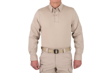 Image of First Tactical V2 PRO Performance Shirt - Mens, Khaki, Small, R, 111015-055-S-R