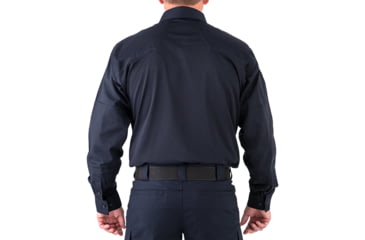 Image of First Tactical V2 PRO Performance Shirt - Mens, Midnight Navy, Small, R, 111015-729-S-R