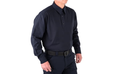 Image of First Tactical V2 PRO Performance Shirt - Mens, Midnight Navy, Small, R, 111015-729-S-R
