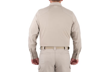Image of First Tactical V2 PRO Performance Shirt - Mens, Silver Tan, Small, R, 111015-065-S-R