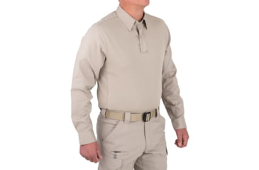 Image of First Tactical V2 PRO Performance Shirt - Mens, Silver Tan, Small, R, 111015-065-S-R