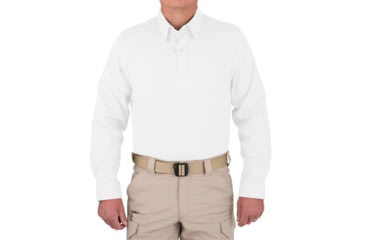 Image of First Tactical V2 PRO Performance Shirt - Mens, White, Large, R, 111015-010-L-R