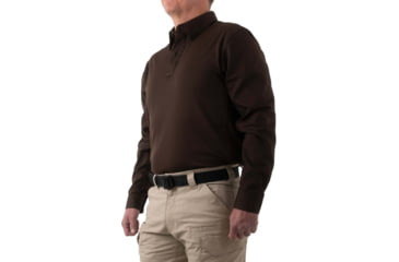 Image of First Tactical V2 PRO Performance Shirt, Regular Fit - Mens, Kodiak Brown, Small, 111015-182-S-R