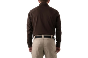 Image of First Tactical V2 PRO Performance Shirt, Regular Fit - Mens, Kodiak Brown, Small, 111015-182-S-R