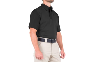 Image of First Tactical V2 Pro Performance Short Sleeve Shirt - Mens, Black, Small, R, 112012-019-S-R