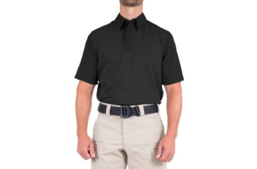 Image of First Tactical V2 Pro Performance Short Sleeve Shirt - Mens, Black, Small, R, 112012-019-S-R
