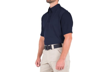 Image of First Tactical V2 Pro Performance Short Sleeve Shirt - Mens, Midnight Navy, 3XL, R, 112012-729-3XL-R