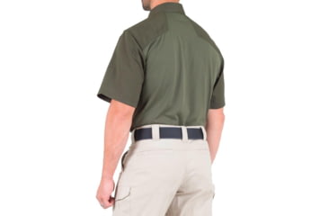 Image of First Tactical V2 Pro Performance Short Sleeve Shirt - Mens, OD Green, Small, R, 112012-830-S-R