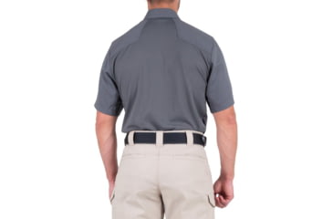Image of First Tactical V2 Pro Performance Short Sleeve Shirt - Mens, Wolf Grey, Large, R, 112012-036-L-R