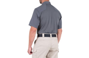 Image of First Tactical V2 Pro Performance Short Sleeve Shirt - Mens, Wolf Grey, Large, R, 112012-036-L-R