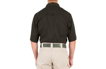 Image of First Tactical V2 Tactical Short Sleeve Shirt - Mens, Kodiak Brown, 4XL, R, 112007-182-4XL-R