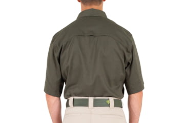 Image of First Tactical V2 Tactical Short Sleeve Shirt - Mens, OD Green, Small, R, 112007-830-S-R