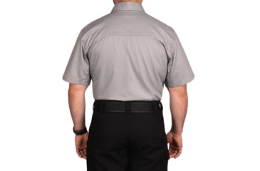 Image of First Tactical V2 Tactical Short Sleeve Shirt - Mens, Regular, Nickel Gray, Extra Large, 112007-083-XL-R
