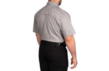 Image of First Tactical V2 Tactical Short Sleeve Shirt - Mens, Regular, Nickel Gray, Extra Large, 112007-083-XL-R