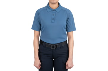 Image of First Tactical Performance Short Sleeve Polo - Women's, French Blue, 3XL, 122509-484-3XL