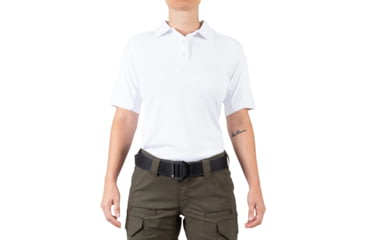 Image of First Tactical Performance Short Sleeve Polo - Women's, White, 3XL, 122509-010-3XL