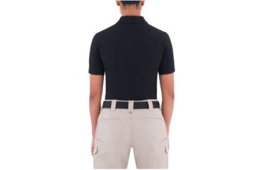 Image of First Tactical Womens Cotton S/S Polo, Black, XXL Regular 122505-019-XXL-R