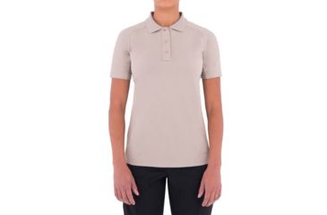 Image of First Tactical Womens Performance Ss Polo, Khaki, Extra Small 122509-055-XS