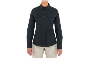 Image of First Tactical Womens Specialist Tactcl Ls Sh, Black, Extra Small Regular 121003-019-XS-R