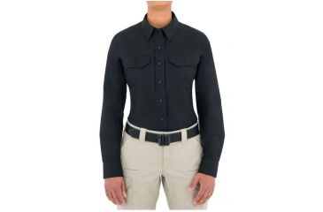Image of First Tactical Womens Specialist Tactcl Ls Sh, Black, Extra Small Regular 121003-019-XS-R