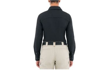 Image of First Tactical Womens Tactix L/S Bdu Shirt, Black, Extra Small Regular 121001-019-XS-R