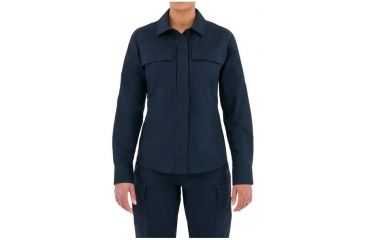 Image of First Tactical Womens Tactix L/S Bdu Shirt, Midnight Navy, XXL Regular 121001-729-XXL-R