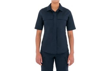Image of First Tactical Womens Tactix S/S Bdu Shirt, Midnight Navy, XXL Regular 122004-729-XXL-R