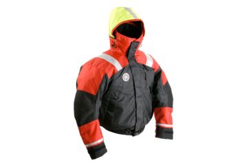 Image of Firstwatch AB-1100 Flotation Bomber Jacket - Red/Black - Medium 42781