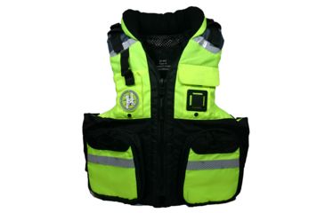 Image of Firstwatch AV-800 Pro 4-Pocket Vest USCG Type III - Hi-Vis Yellow/Black - S/M 71344