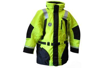 Image of Firstwatch Hi-Vis Flotation Coat - Hi-Vis Yellow/Black - XX-large 46491