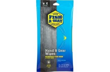 Image of Fish-A-Way Wipes, Gray, Pack of 24, 7943