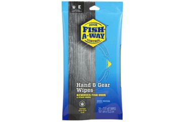 Image of Fish-A-Way Wipes, Gray, Pack of 24, 7943