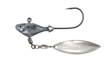 Image of Fish Head Spin Jighead 3/8oz, 5/0 Hook, Raw Shad, 1101006