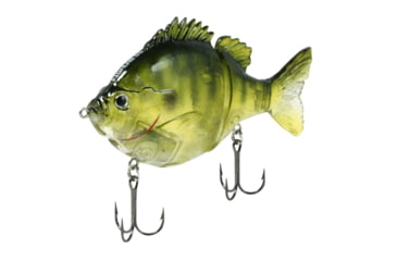 Image of Fish Lab Bio-Gill 2 Piece Hard Glide Bait, Suspending Action, VMC Hooks, Ghost Bluegill, 5in, 1-3/4oz, BGG-5S-GB