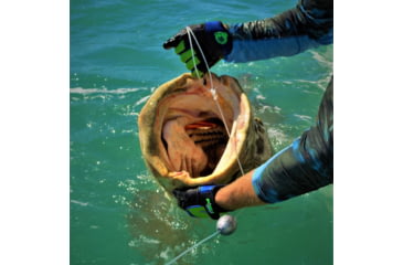 Image of Fish Monkey Easy Work Waterman Gloves, Neon Green Royal, M, FM19-NGRROY-M