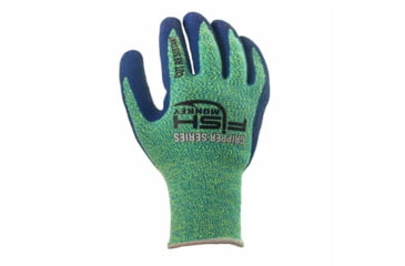 Image of Fish Monkey Filet Gripper Glove, Neon Green Royal, L/XL, FM13-NGRROY-L/XL