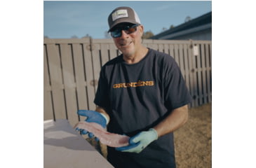 Image of Fish Monkey Filet Gripper Glove, Neon Green Royal, L/XL, FM13-NGRROY-L/XL